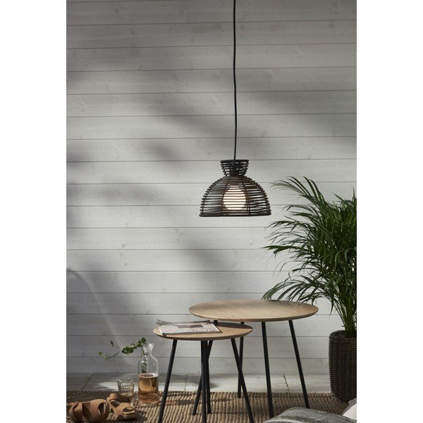 Paralume nero da esterno per plafoniera , ø 26 cm Runde - Star Trading-image-2