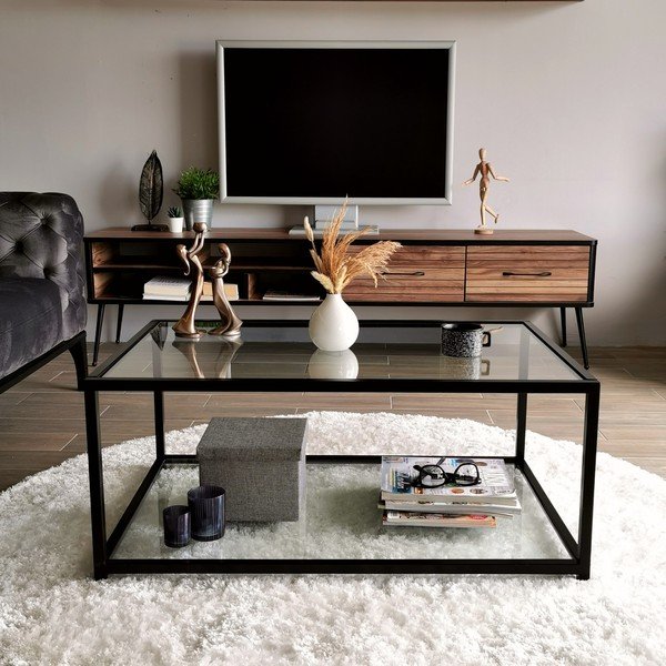 Tavolino nero 60x90 cm Astro - Neostill-image-1