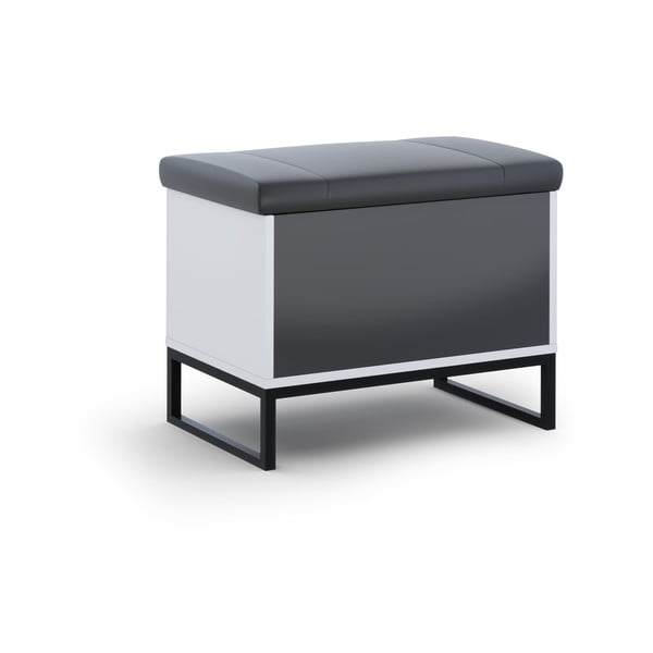 Scarpiera bianca con panca Olis - Cosmopolitan Design-image-3