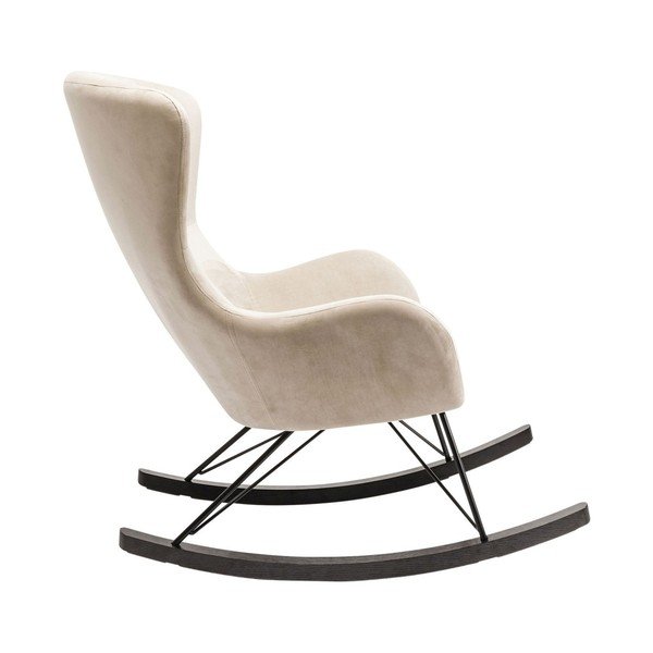 Poltrona a dondolo bianca Oslo - Kare Design-image-2