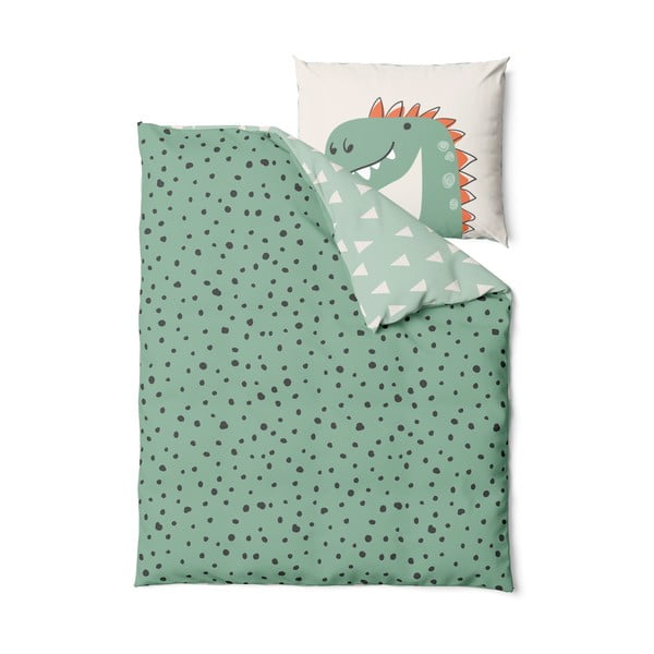Biancheria da letto per bambini in cotone per letto singolo 140x200 cm Dino - Bonami Selection