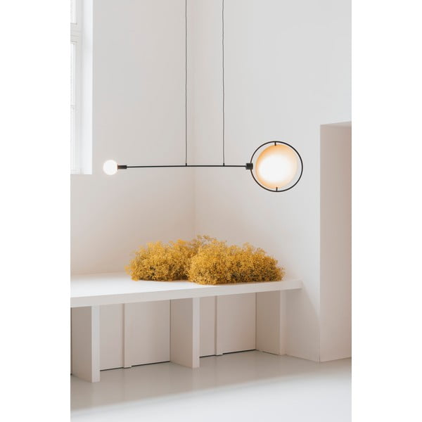 Lampadario dimmerabile a LED in giallo ocra e nero Sirius - Zuiver-image-2