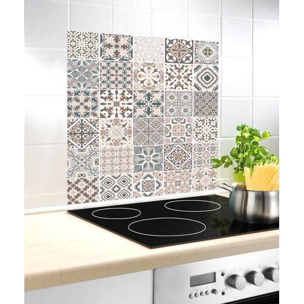 Copertura della parete in vetro per fornello Splashback Tile - Wenko