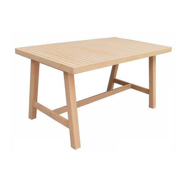 Tavolo da pranzo da giardino in acacia massiccia 85x150 cm Bogota – Garden Pleasure-image-2