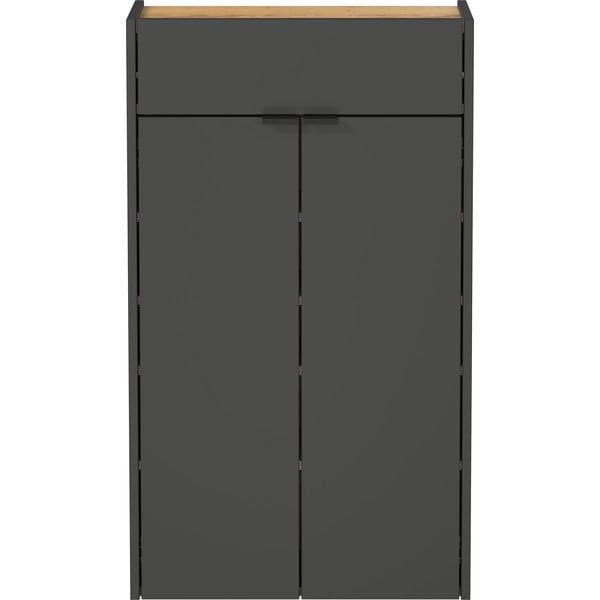 Armadietto color antracite 56x97x22 cm Ameca – Germania-image-2