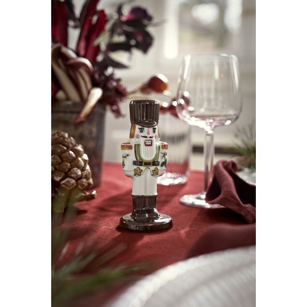 Statuetta natalizia in porcellana (altezza totale 12 cm) Hammershøi Christmas – Kähler Design-image-2