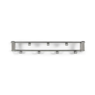 Appendiabiti da parete in metallo color argento Rex - Spinder Design