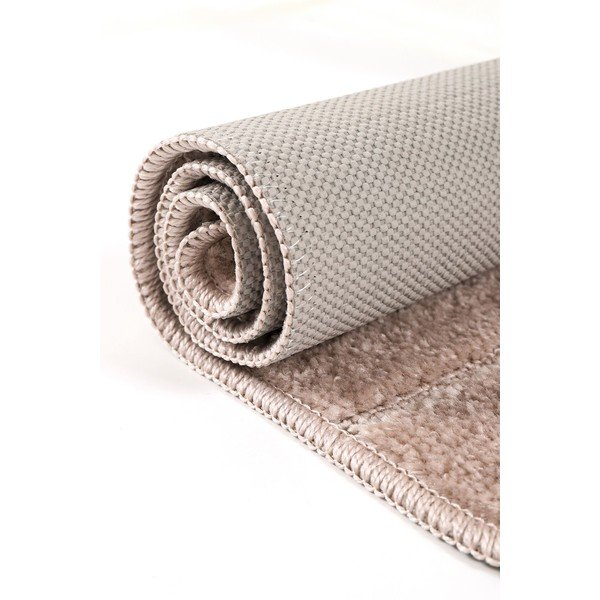 Set di tappetini per il bagno marroni 2 pz 50x80 cm Yeni Cizgli – Foutastic-image-4