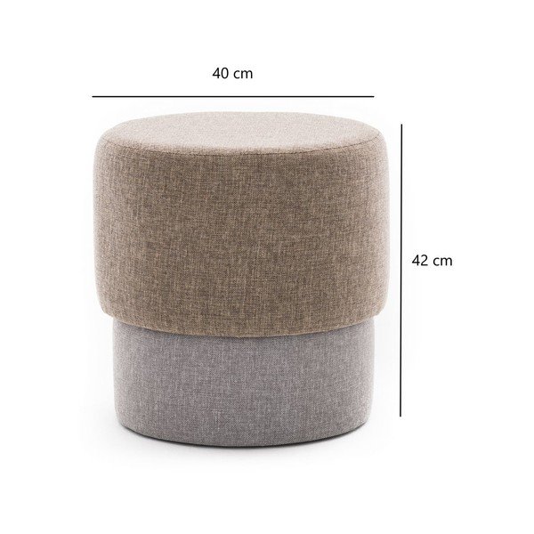 Sgabello marrone chiaro Felix - Artie-image-4