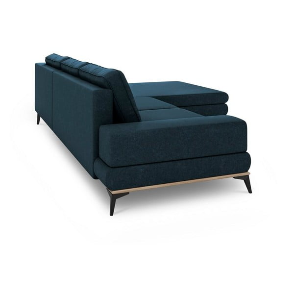Divano letto angolare blu petrolio, angolo destro Planet - Windsor & Co Sofas-image-4