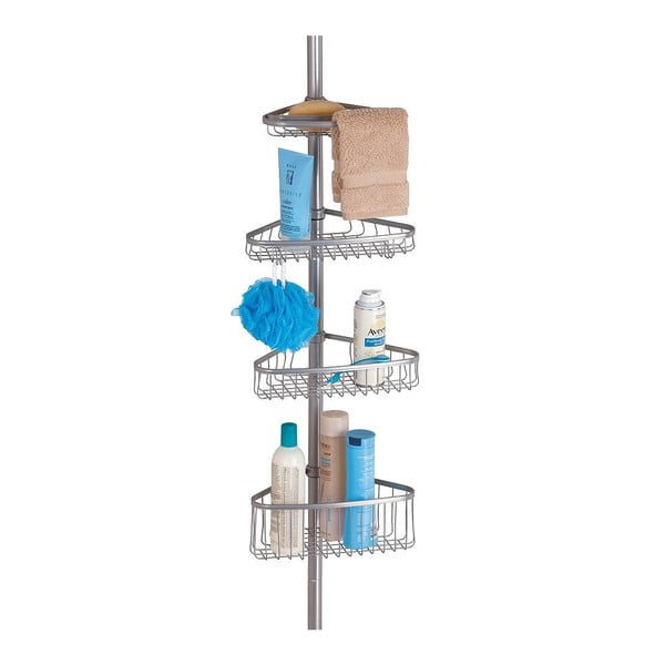 Scaffale telescopico per bagno ad angolo York - iDesign