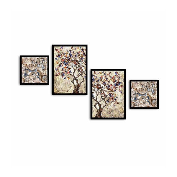 Set di dipinti 4 pz 35x50 cm – Wallity