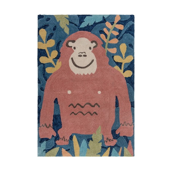 Tappeto per bambini 100x150 cm Jungle Monkey - Flair Rugs