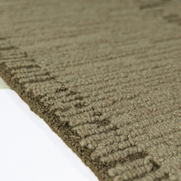Tappeto verde in lana tessuto a mano 200x290 cm Harris Modula Wool – Flair Rugs-image-3