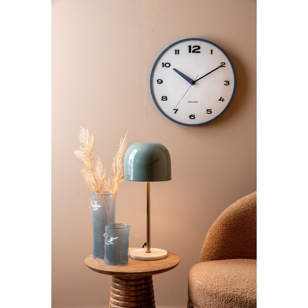 Vaso blu in vetro (altezza totale 15 cm) Bird On Branch – PT LIVING-image-1