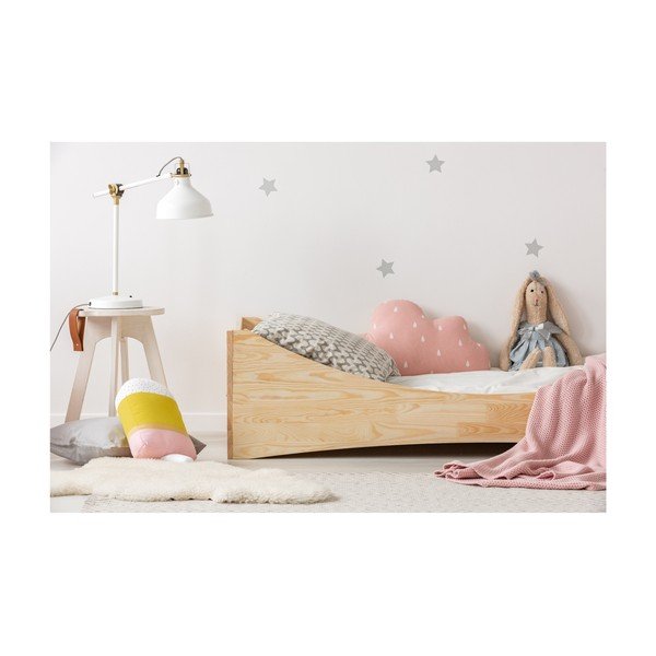 Letto per bambini in legno di pino Mila BOX 3, 100 x 170 cm - Adeko-image-1