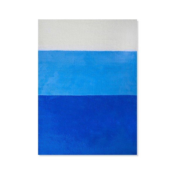 Dětský koberec Mavis Blue Stripes, 100x150 cm