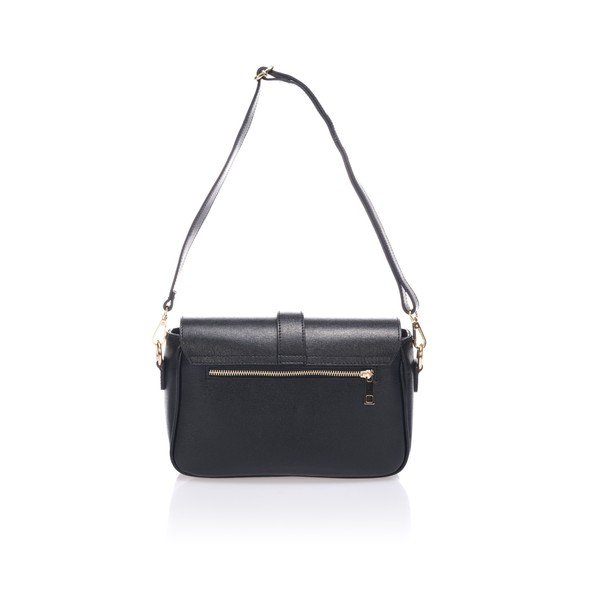 Borsa in pelle nera Modesto - Markese-image-2