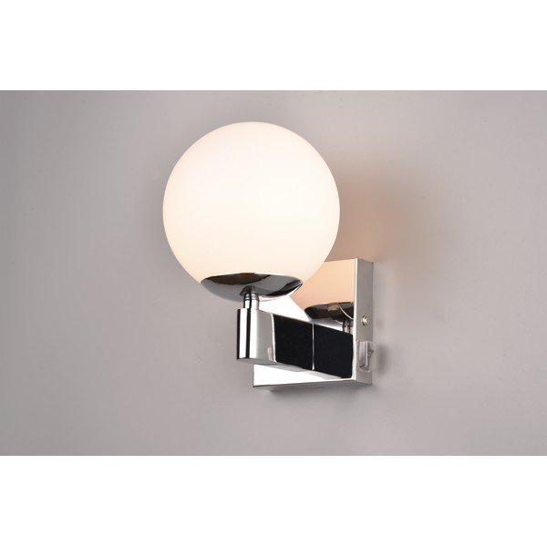 Lampada da parete argentata ø 14 cm Kula – Trio-image-2