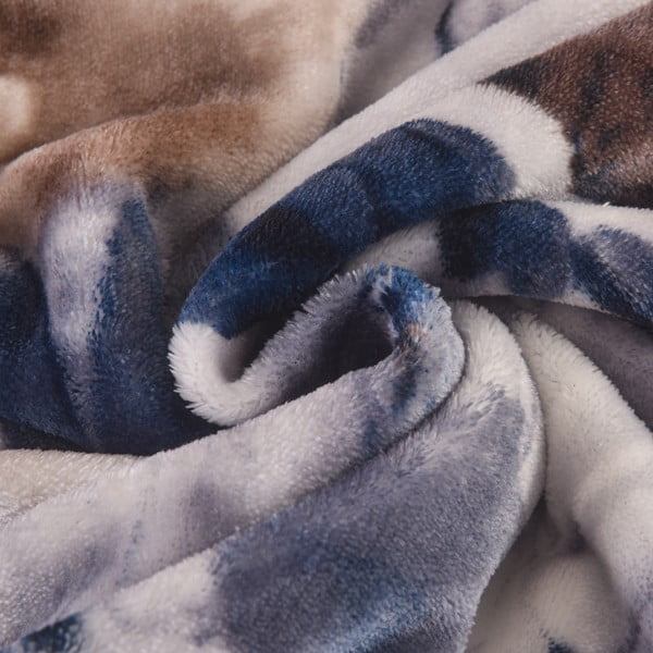 Set copripiumino e federa viola in micropile per letto singolo 140x200 cm Riana – My House-image-1