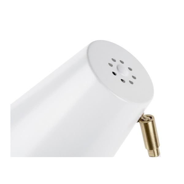 Lampada da tavolo bianca con dettagli dorati Noble - Leitmotiv-image-2