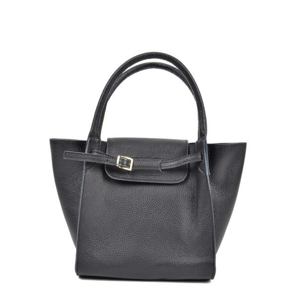 Borsa in pelle nera Pola Nero - Roberta M-image-2