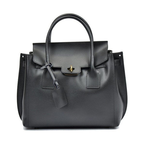 Borsa in pelle nera Rebeca - Luisa Vannini