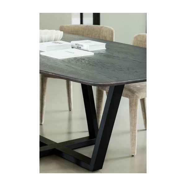 Tavolo da pranzo con piano in rovere massiccio 100x220 cm Tablo – WOOOD-image-2