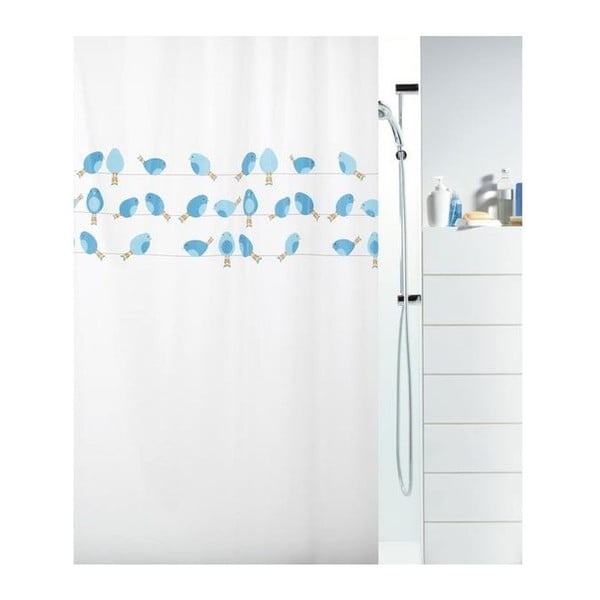 Tenda per doccia 180x200 cm Birdy – Spirella-image-1