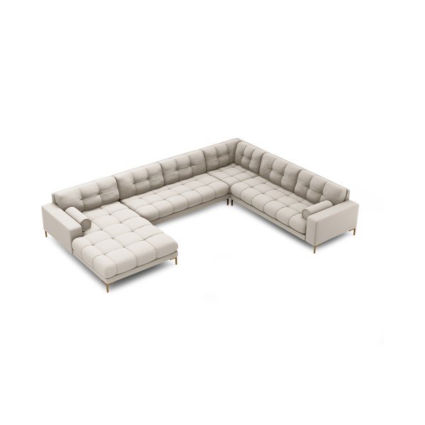 Divano angolare beige (angolo destro) Bali - Cosmopolitan Design-image-4