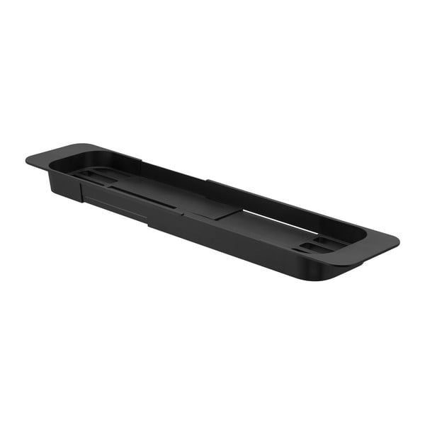 Mensola regolabile nera per vasca da bagno Tower - YAMAZAKI-image-4