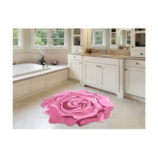 Tappeto Rose Duro, ⌀ 80 cm Pembe - Vitaus