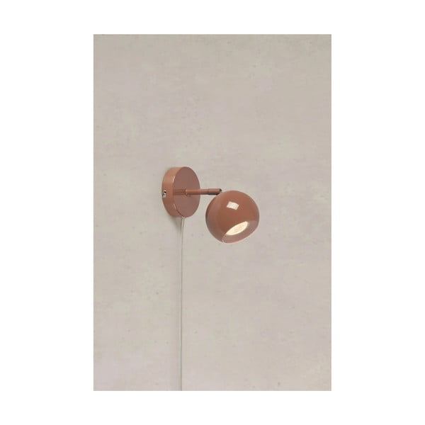 Lampada da parete marrone con alimentazione a corrente Pop – Markslöjd-image-2