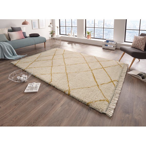 Tappeto beige 80x150 cm Bertha - Hanse Home-image-1