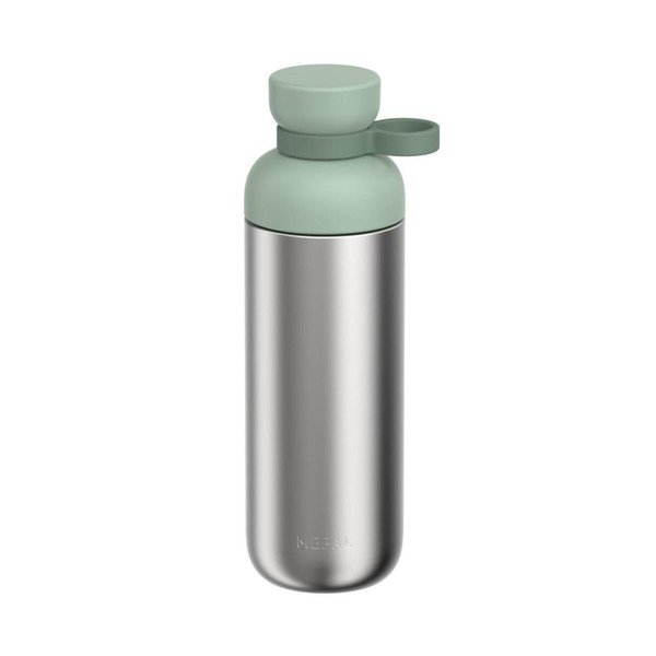 Bottiglia argentata/color salvia in acciaio inox 700 ml Vita – Mepal