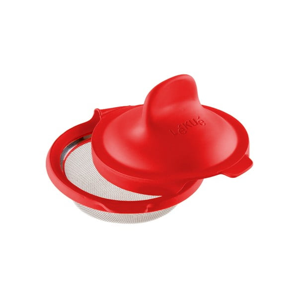 Stampo in silicone rosso per uovo perso Pouched - Lékué