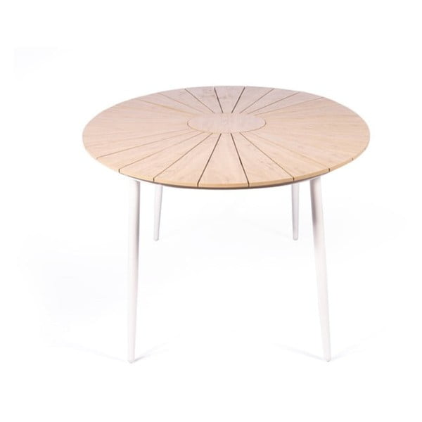 Tavolo da giardino con piano in legno d'arte, 190 x 115 cm Marienlist - Bonami Selection-image-3