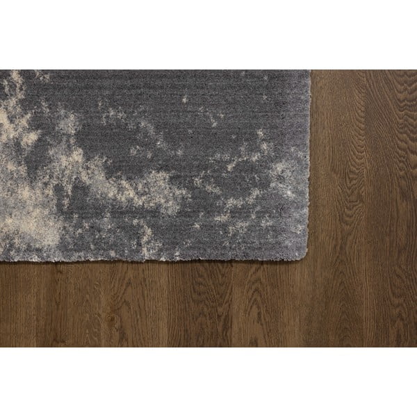 Tappeto in lana grigio-beige 170x240 cm Niagara graphite - Agnella-image-3