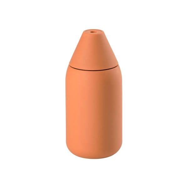 Dispenser per sapone arancione in silicone 300 ml Singles – Zone