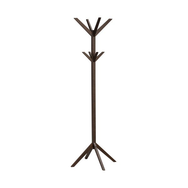 Stand appendiabiti colore naturale scuro in rovere massiccio 59x178x59 cm Confetti – Rowico