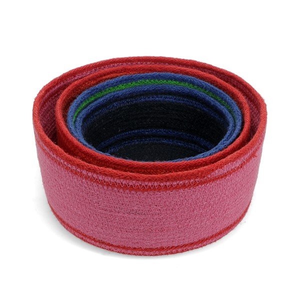 Set di cesti in iuta 4 pz ø 23x11 cm – Rex London-image-2
