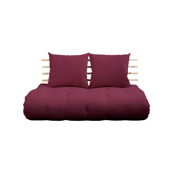 Divano variabile Shin Sano Naturale Chiaro/Bordeaux - Karup Design
