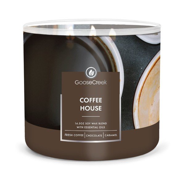 Candela profumata, durata di combustione 35 h Coffee House - Goose Creek