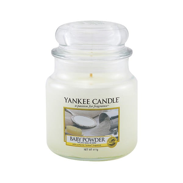 Tempo di combustione della candela profumata 65 h Baby Powder - Yankee Candle