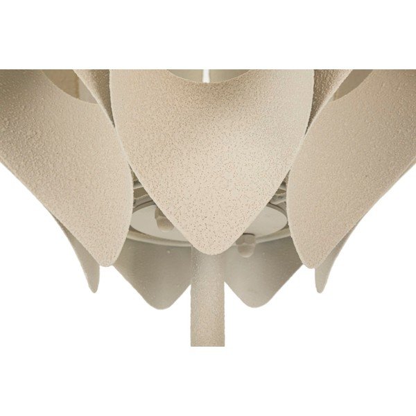 Lampada da tavolo beige con paralume in metallo (altezza totale 57 cm) Space – Mauro Ferretti-image-4