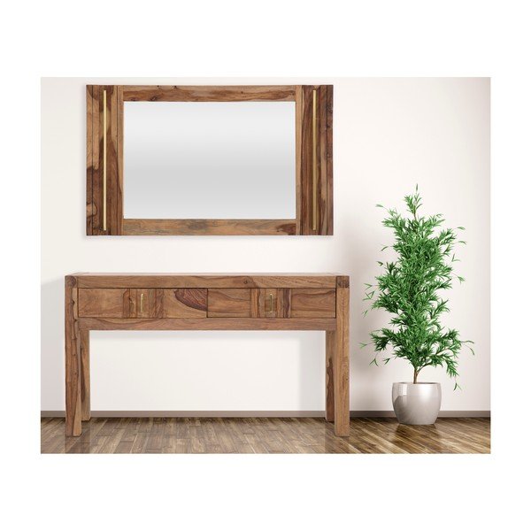 Specchio in legno Sheesham Elegant - Mauro Ferretti-image-1