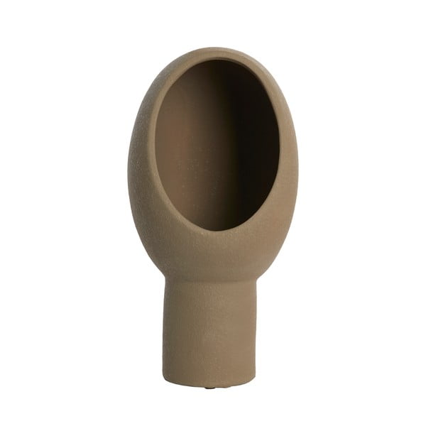 Lampada da tavolo marrone scuro con paralume in ceramica (altezza 46 cm) Monk - Light & Living-image-2