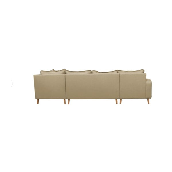 Divano angolare beige (angolo sinistro) Beata - Ropez-image-4