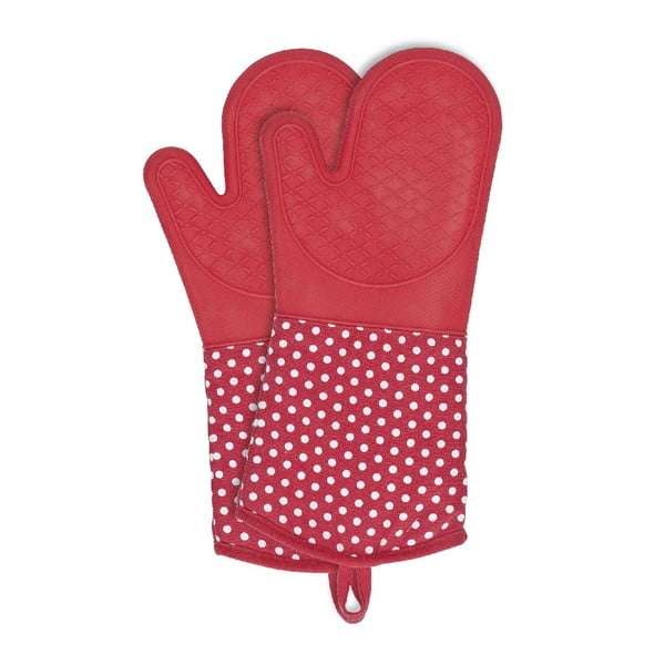 Set di 2 guanti da forno in silicone rosso Forno - Wenko