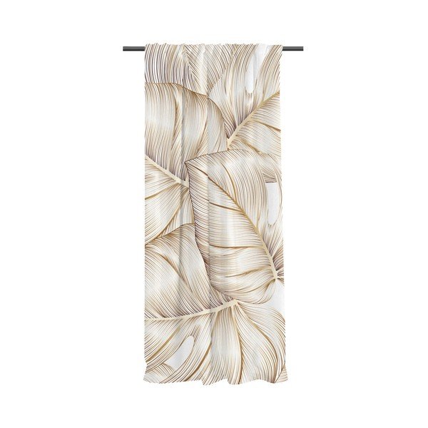 Tenda dorata in raso di cotone 110x170 cm Golden Leaves – Butter Kings